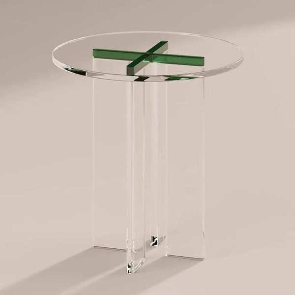 طاولة شفافة فنية - Image 3
